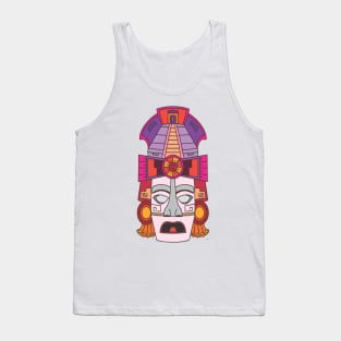 Mayan mask Tank Top